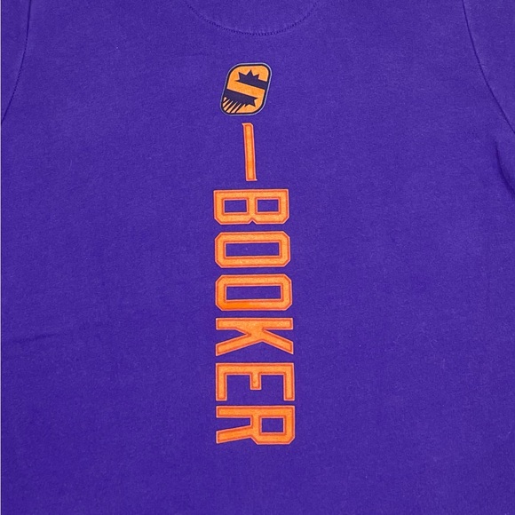 Fanatics Devin Booker Phoenix Suns NBA Hoodie Mens Size Medium Purple - Picture 6 of 6